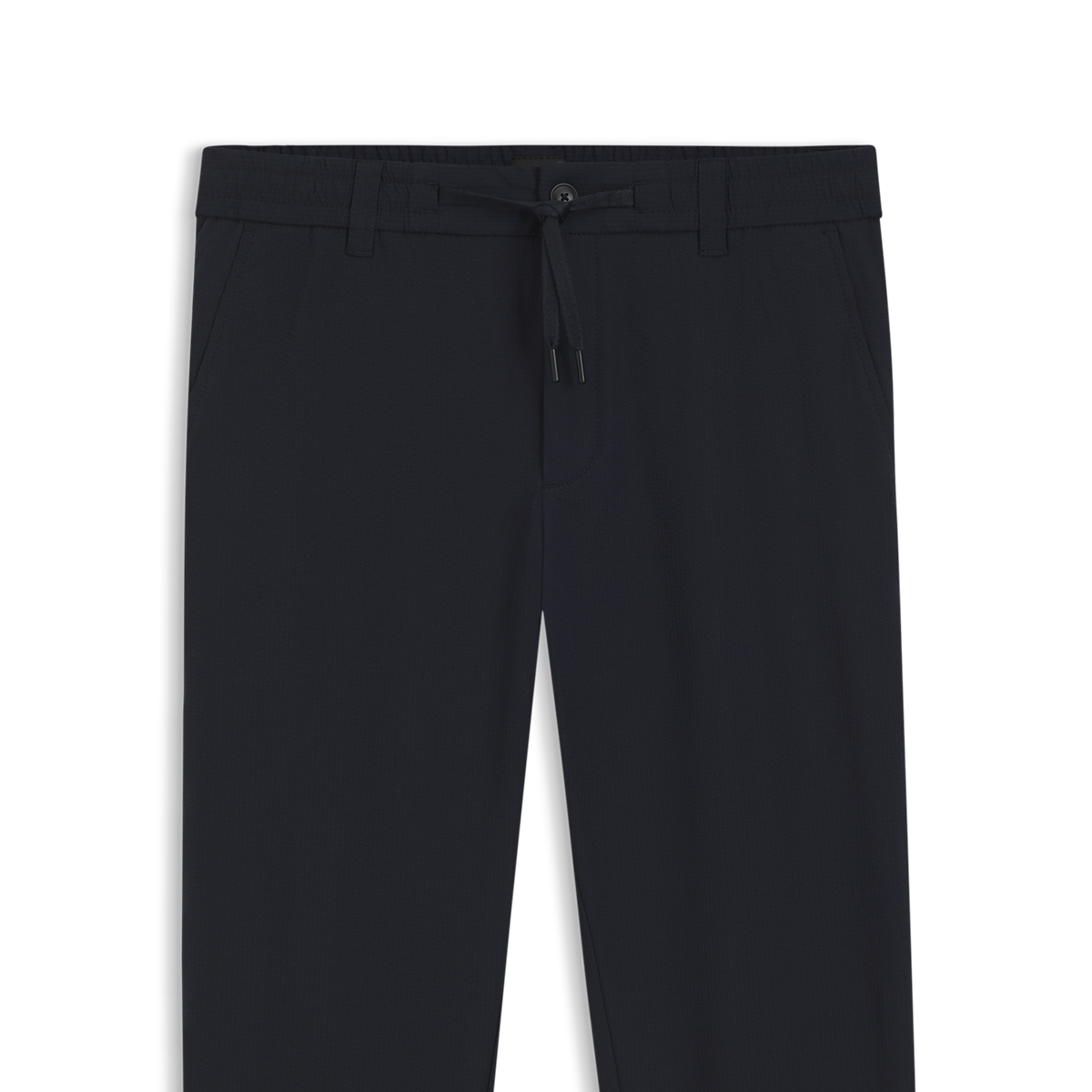 【BOSS博斯】弹力泡泡布面料锥形长裤