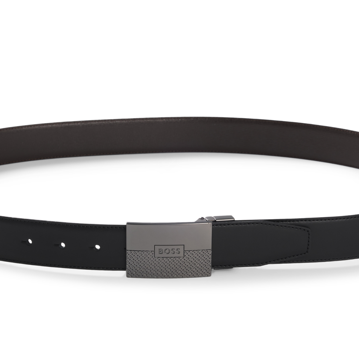 【BOSS博斯】意大利皮革双面腰带