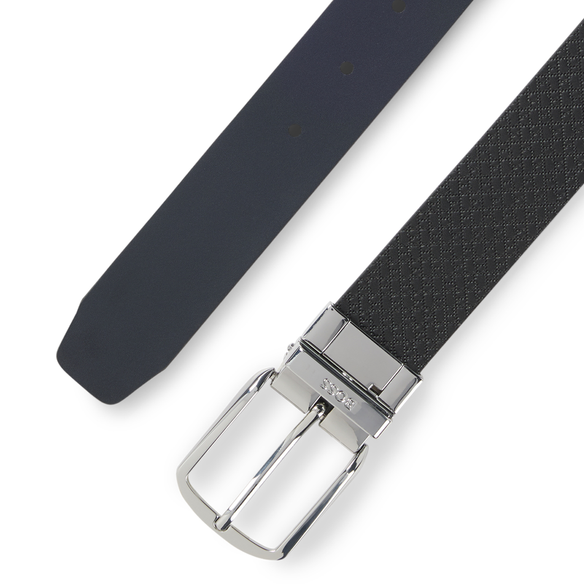 【BOSS博斯】意大利皮革双面腰带