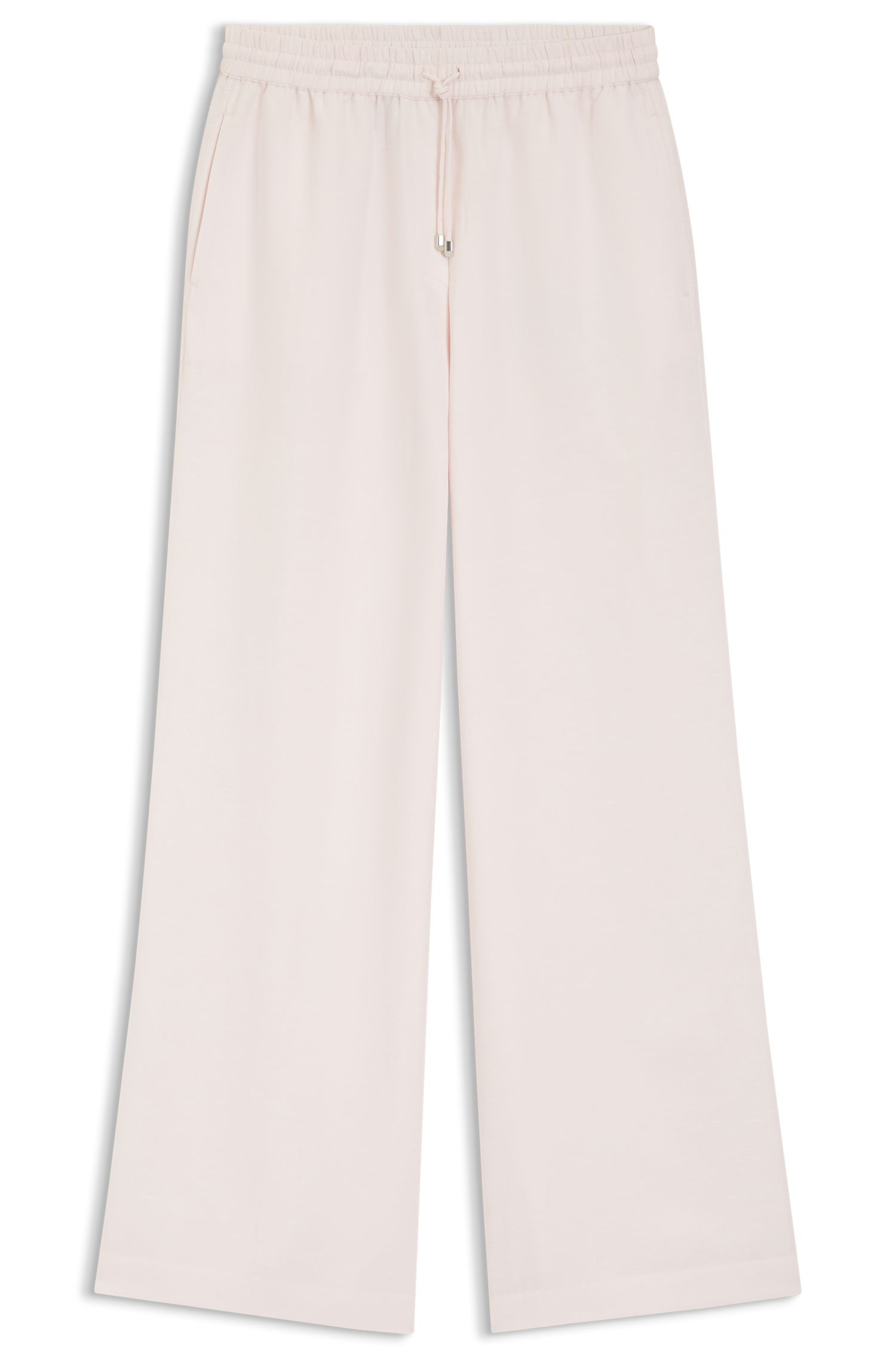 【BOSS博斯】松紧腰身阔腿裤