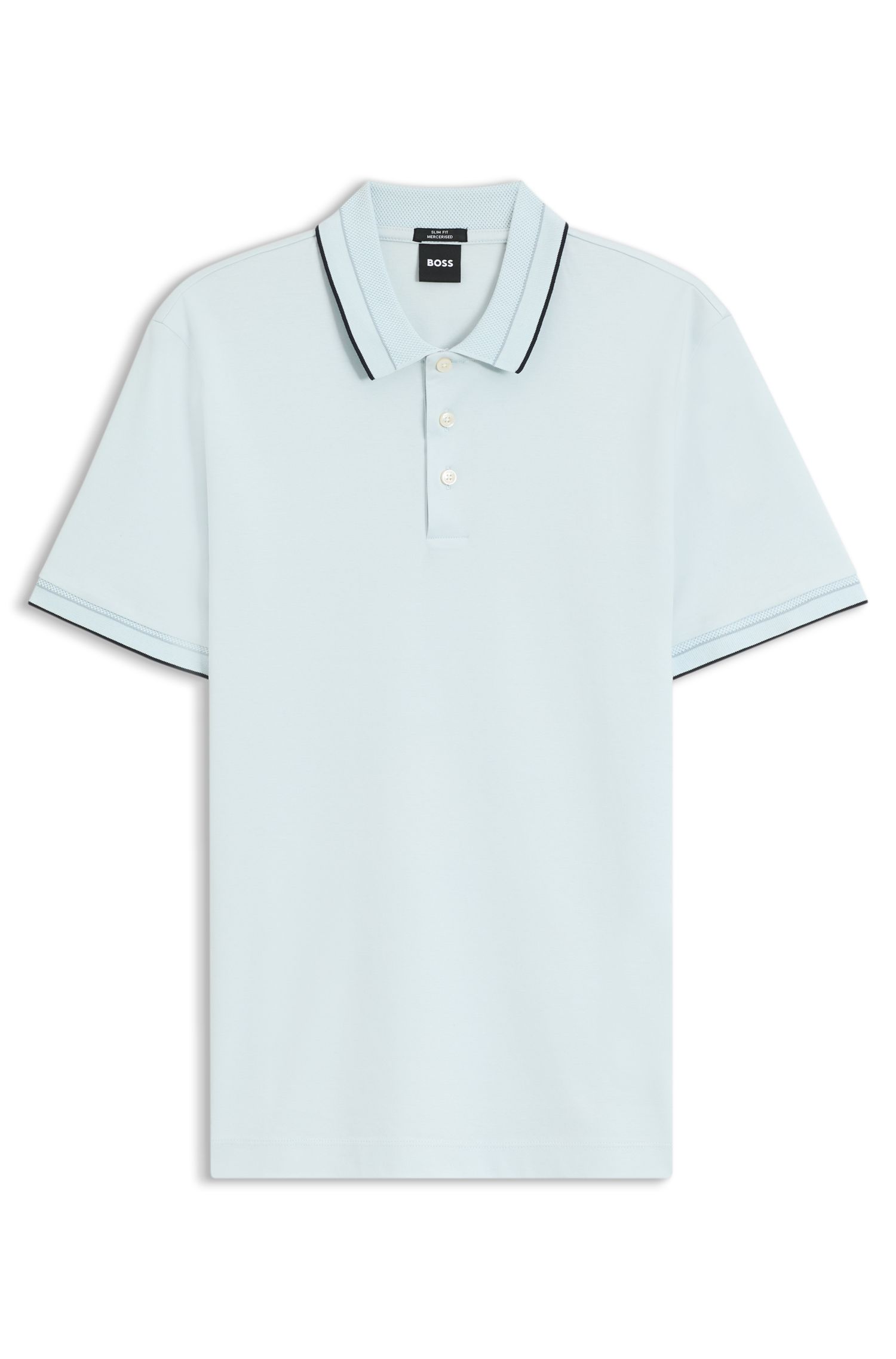 丝光棉修身版 Polo 衫