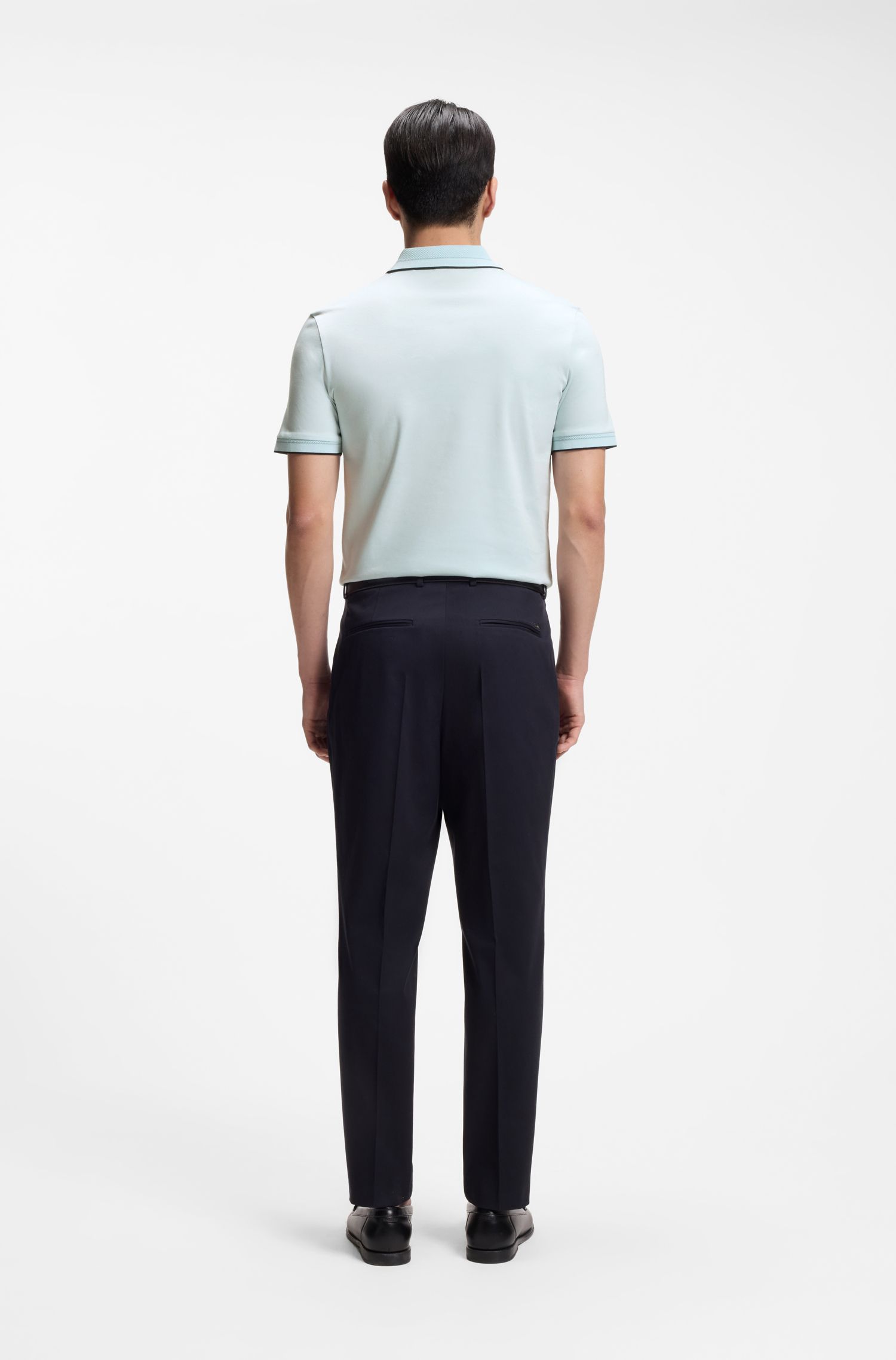 丝光棉修身版 Polo 衫