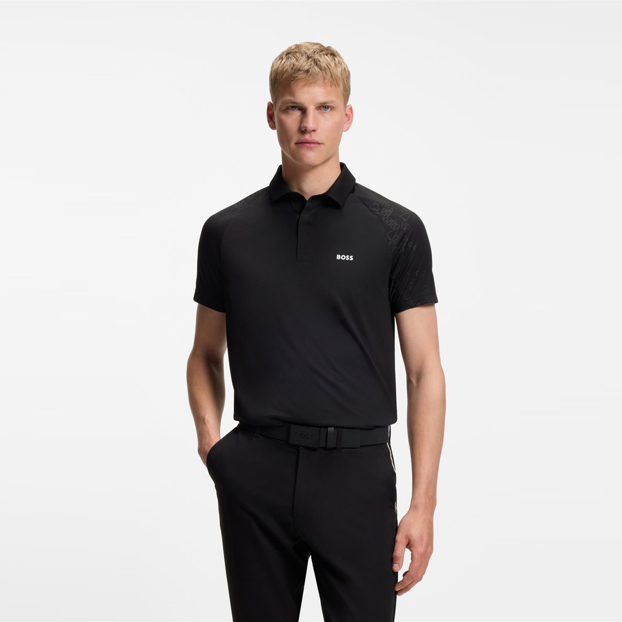 除湿排汗运动风 Polo 衫