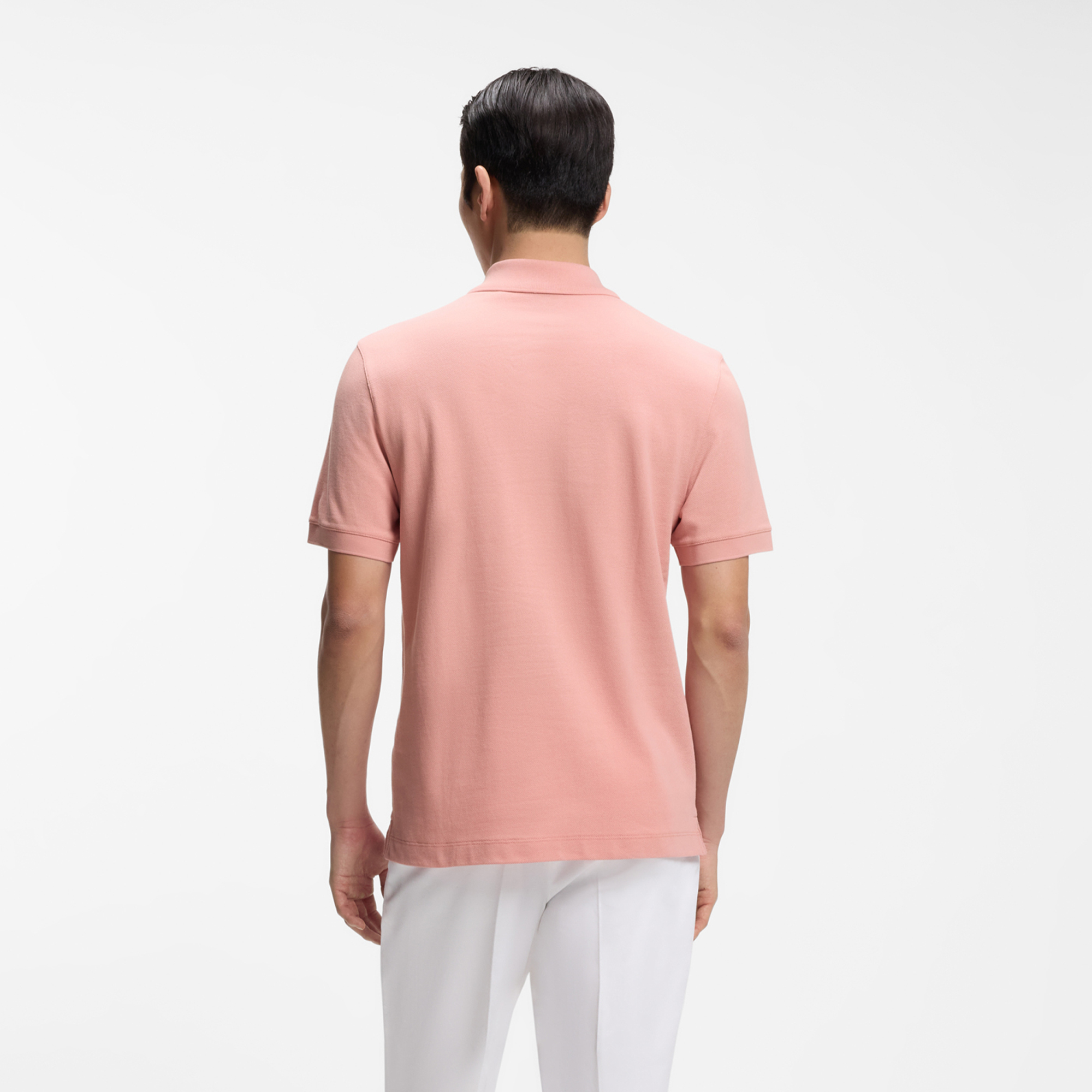 【BOSS博斯】徽标刺绣棉质 Pallas Polo 衫